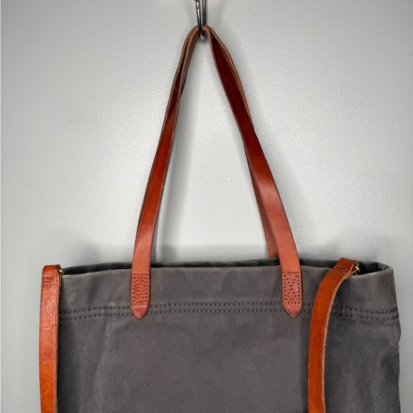 Madewell The Canvas Medium Transport Tote - Black Sea - Picture 4 of 13